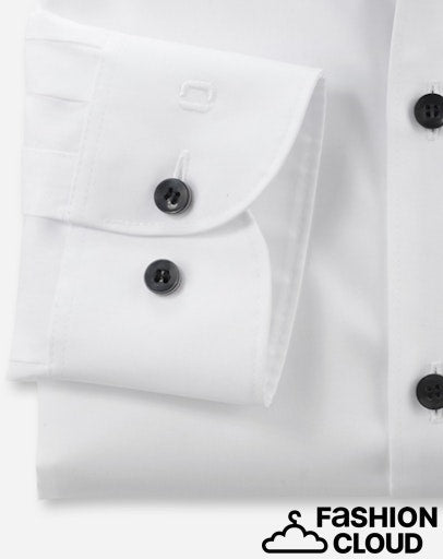 Hemden lange mouw wit OLYMP