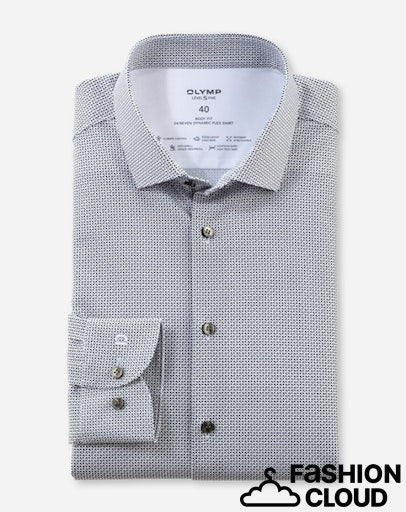 Hemden lange mouw wit OLYMP