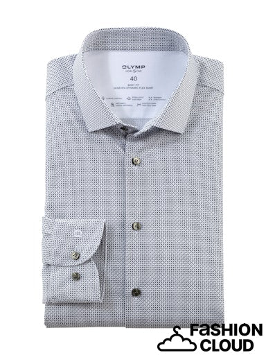 Hemden lange mouw wit OLYMP