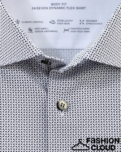 Hemden lange mouw wit OLYMP