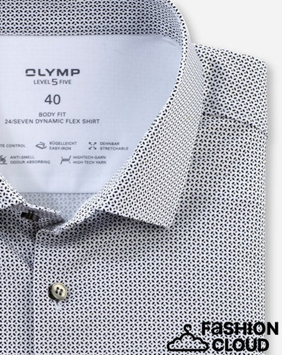 Hemden lange mouw wit OLYMP