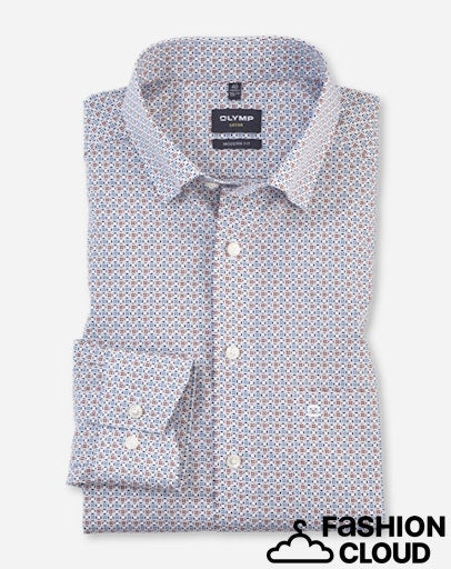 Hemden lange mouw wit OLYMP