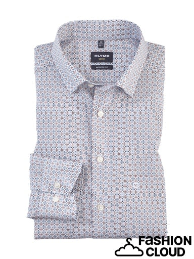 Hemden lange mouw wit OLYMP