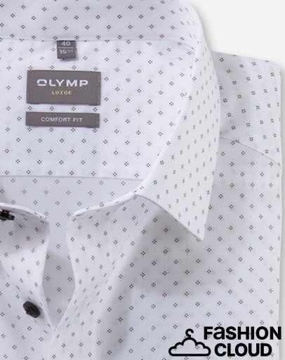 Hemden lange mouw wit OLYMP