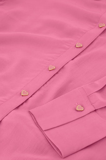 Blouses lange mouw roze Fabienne Chapot
