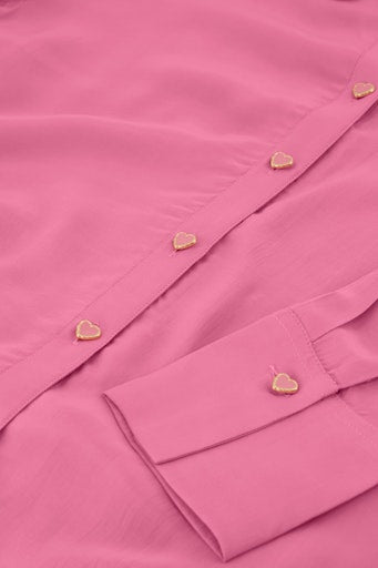 Blouses lange mouw roze Fabienne Chapot