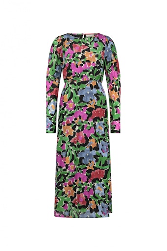 Jurken lange mouw multicolor Fabienne Chapot