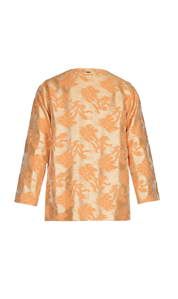 Blouses lange mouw oranje Xandres Gold