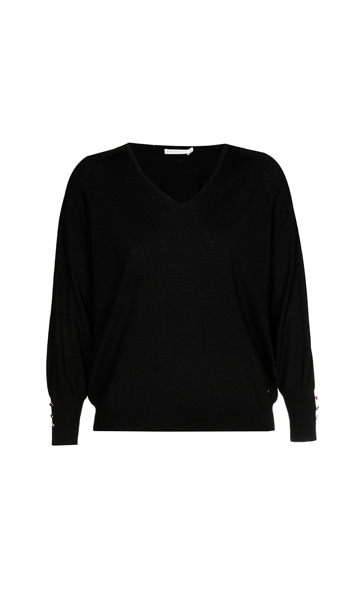 Pulls zwart Xandres Gold