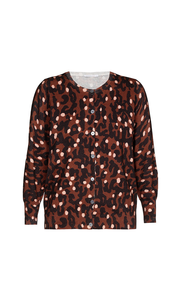 Cardigans rood Xandres Gold