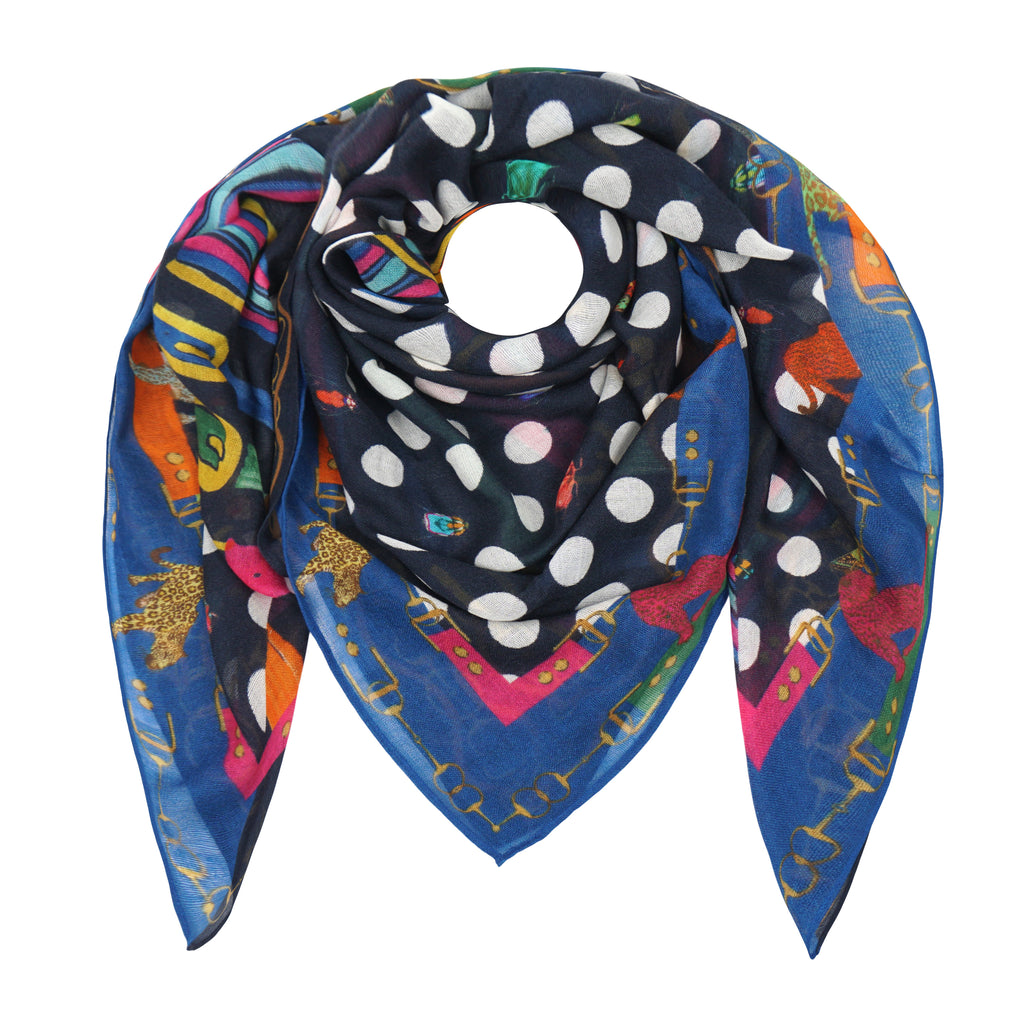 Sjaals multicolor Mucho Gusto