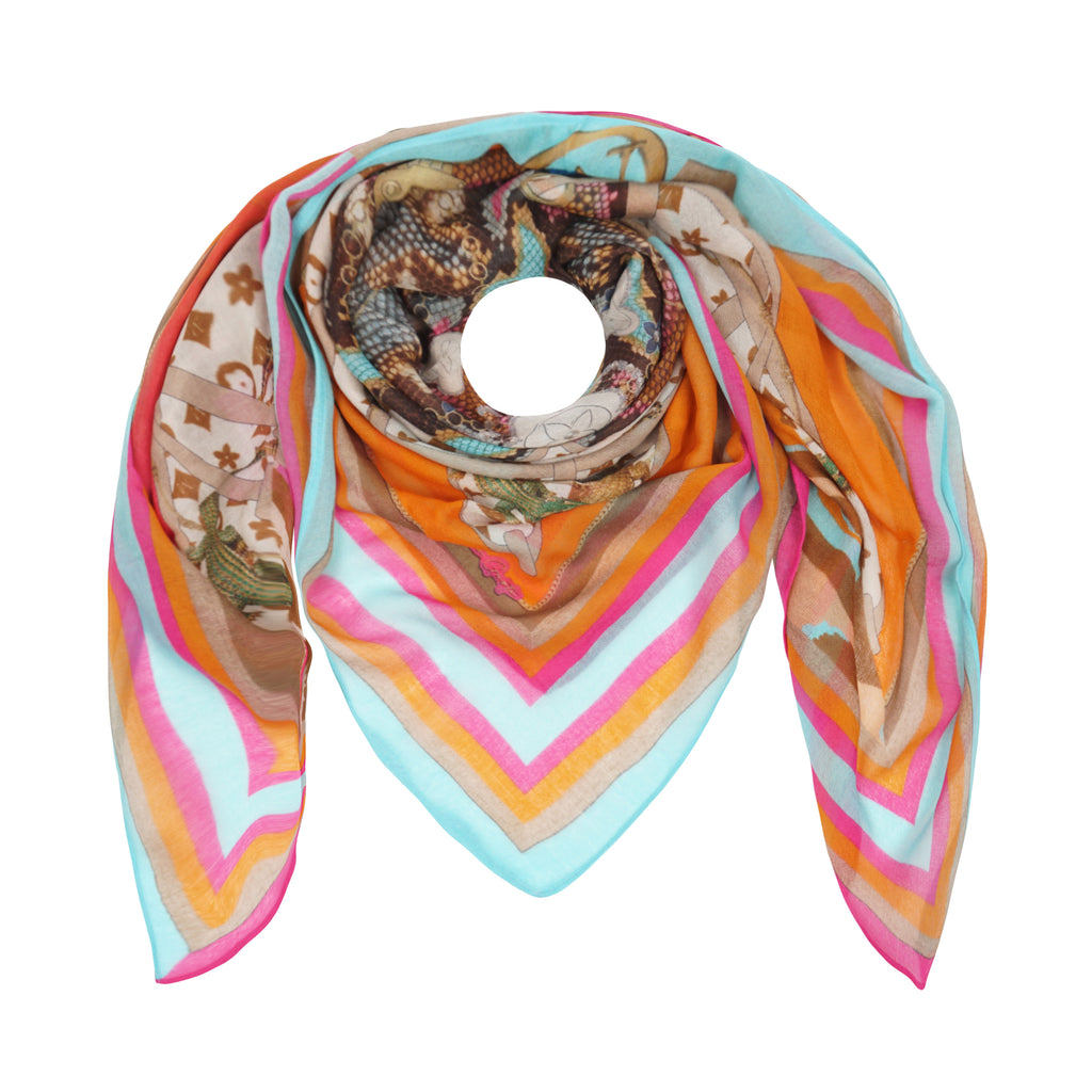 Sjaals multicolor Mucho Gusto