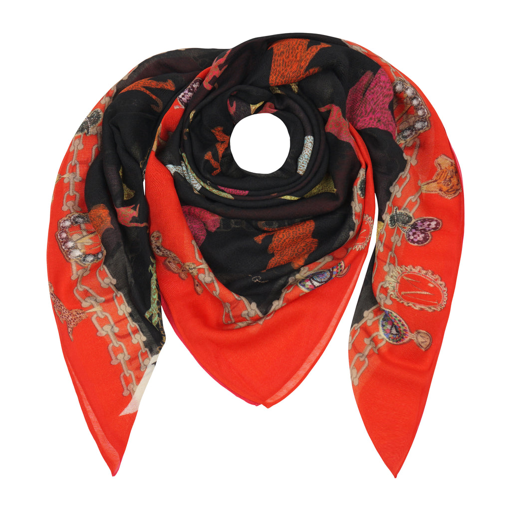 Sjaals multicolor Mucho Gusto