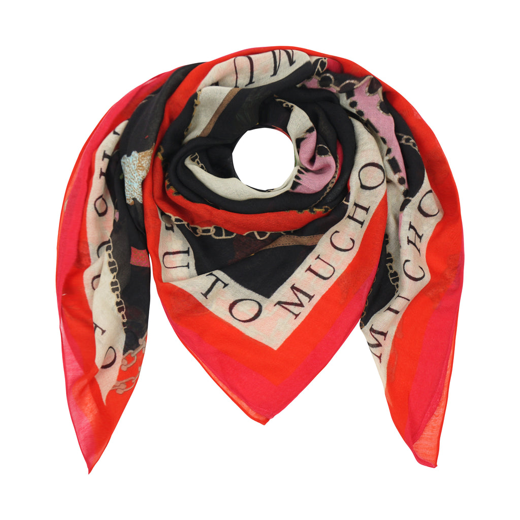Sjaals multicolor Mucho Gusto