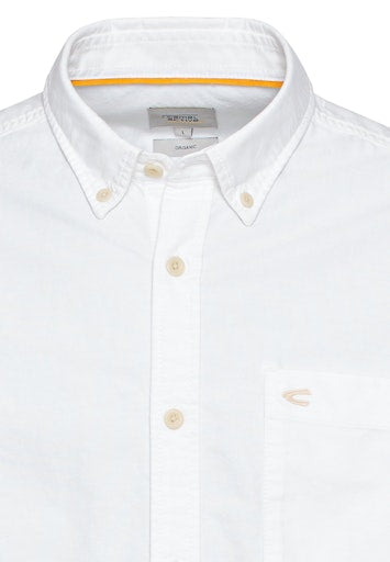 Hemden lange mouw wit Camel active