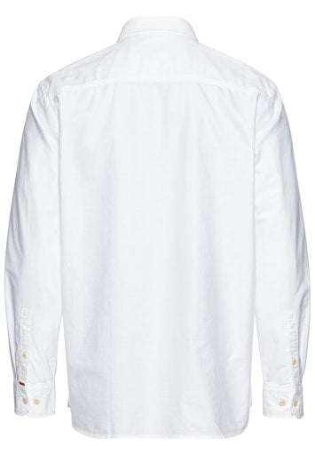 Hemden lange mouw wit Camel active