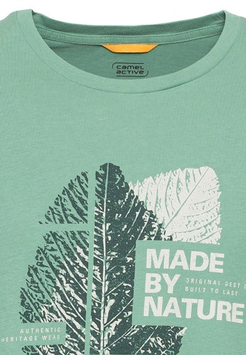 T-shirts korte mouw groen Camel active