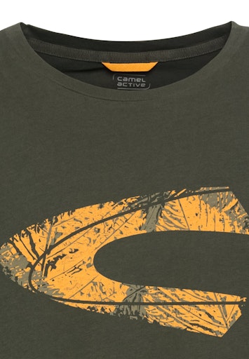 T-shirts korte mouw groen Camel active