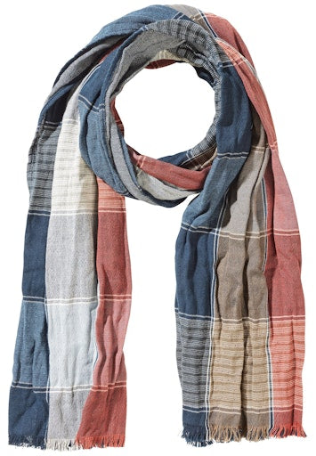 Sjaals navy Camel active