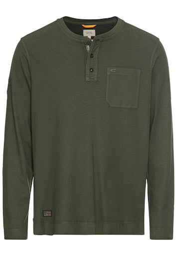 T-shirts lange mouw groen Camel active