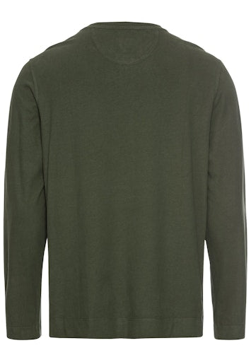 T-shirts lange mouw groen Camel active