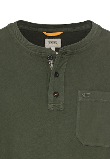 T-shirts lange mouw groen Camel active