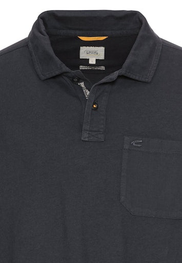 Polo's korte mouw navy Camel active