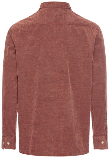 Hemden lange mouw rood Camel active