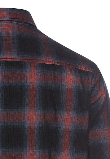 Hemden lange mouw rood Camel active