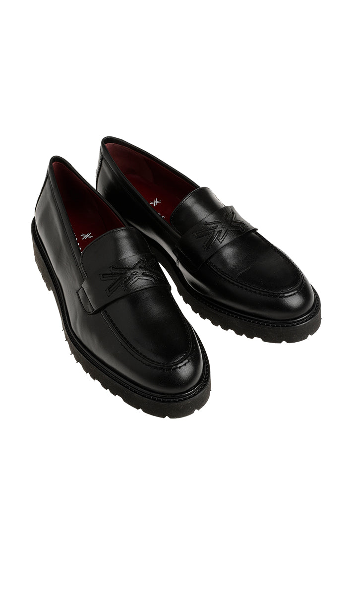 Loafers zwart Xandres