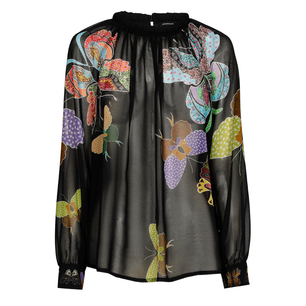 Blouses lange mouw multicolor Caroline Biss