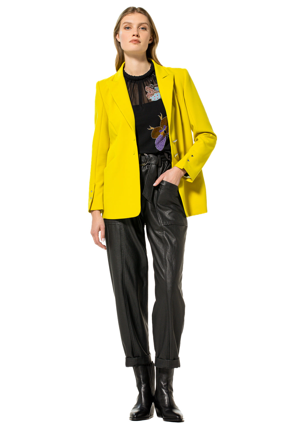 Blouses lange mouw multicolor Caroline Biss