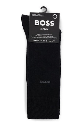 Kousen zwart Boss Men Black