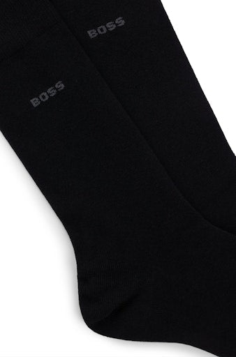 Kousen zwart Boss Men Black