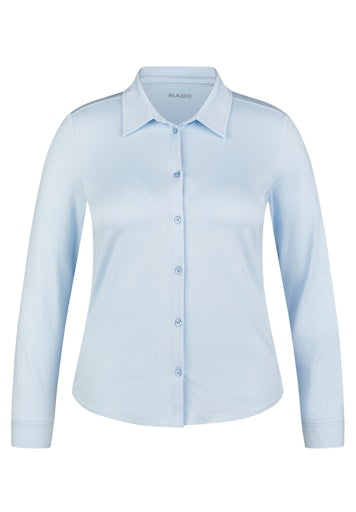 Blouses lange mouw blauw Rabe