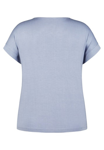 T-shirts korte mouw blauw Rabe
