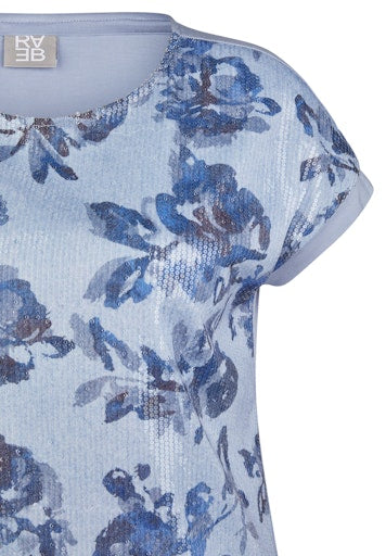 T-shirts korte mouw blauw Rabe