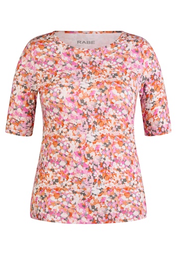 T-shirts korte mouw oranje Rabe