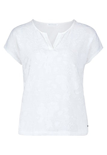 Blouses korte mouw wit Betty & Co