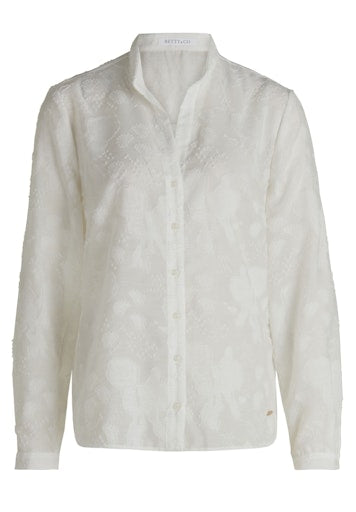 Blouses korte mouw wit Betty & Co