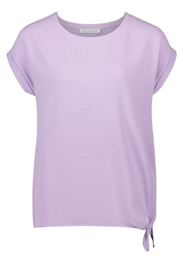 Blouses korte mouw paars Betty & Co