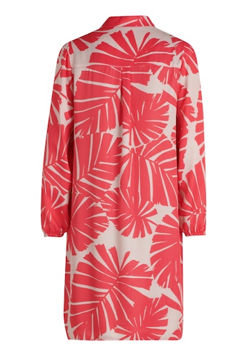 Jurken lange mouw beige Betty & Co