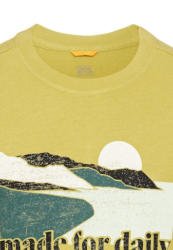 T-shirts korte mouw groen Camel active