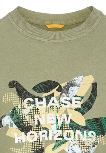 T-shirts korte mouw groen Camel active