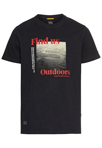 T-shirts korte mouw blauw Camel active