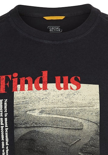 T-shirts korte mouw blauw Camel active