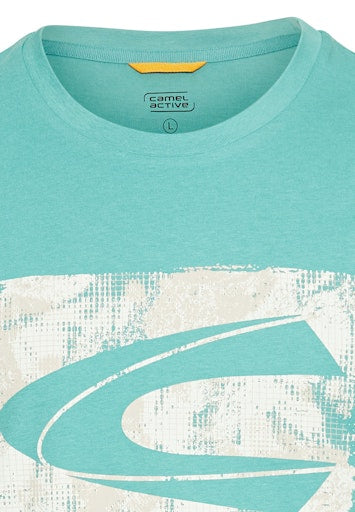 T-shirts korte mouw groen Camel active