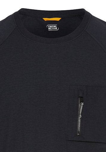 Hemden korte mouw blauw Camel active