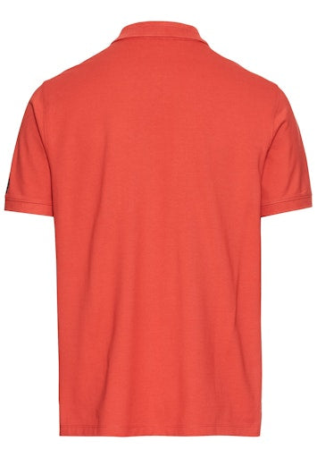 Polo's korte mouw rood Camel active