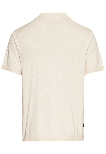 Polo's korte mouw beige Camel active